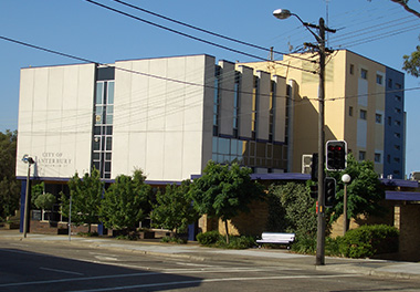 Canterbury City Council offices in Campsie, New South Wales – located in the Canterbury-Bankstown region